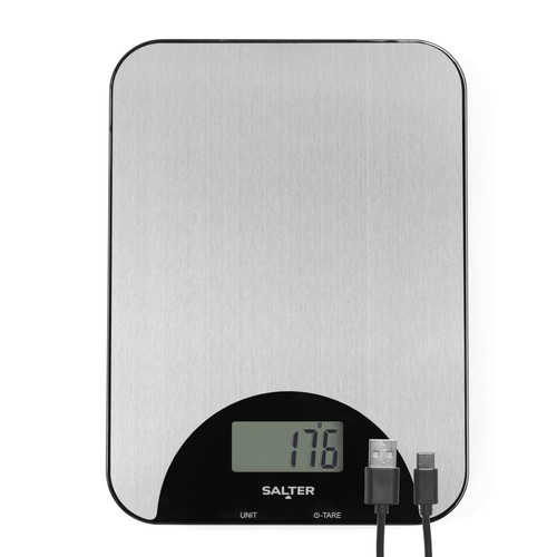 Salter stainless steel usb - steel,