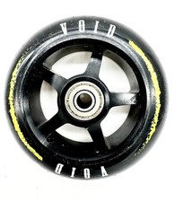 Zinc Void Scooter Wheels Black Used Bearings Included Stunt Replacement