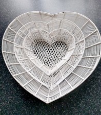 Set of 3 Distressed Wire