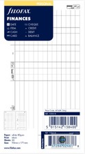 Filofax Personal size Finances