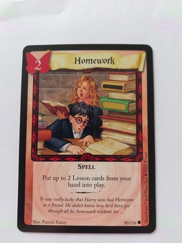 Harry potter trading card - potter,