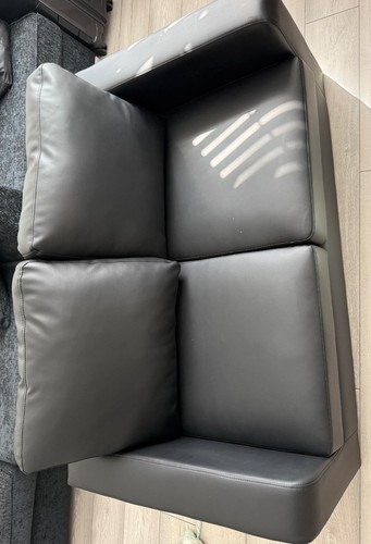 Leather sofa large two - leather,