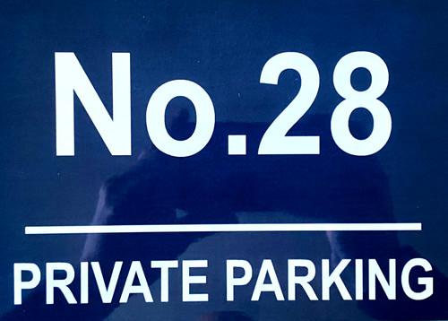 Personalised private parking - personalised,