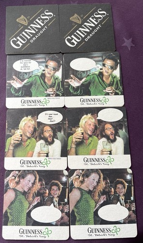 Guinness beer mats personal - guinness,