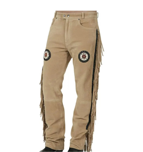Men native american beige - native,