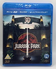 JURASSIC PARK 3D Blu Ray and