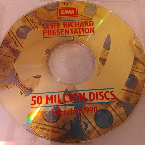 Extremely rare promo gold - extremely, cd