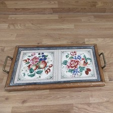 Vintage tile Crafts Tea Tray