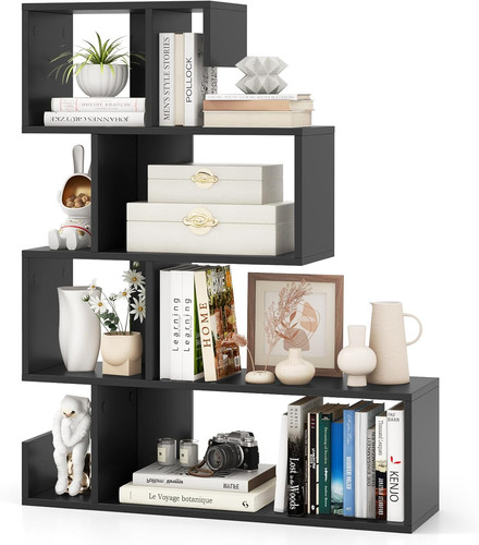 Bookcase tier shaped - bookcase,