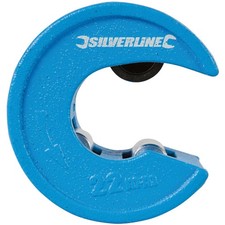 Silverline Pipe Cutter Quick Cut 15mm 22mm 28mm Copper Steel Tube Plumbing