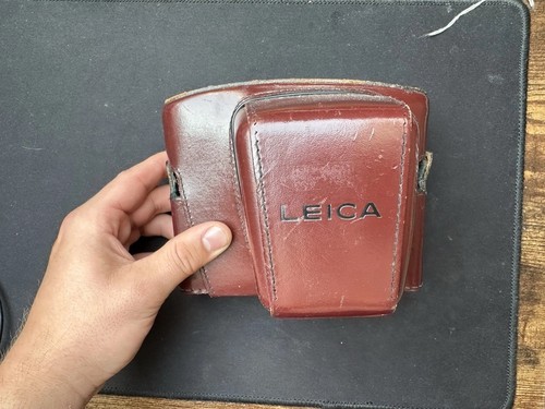 Leica leitz burgundy - leica,