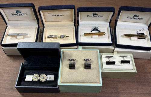Burberry vintage cufflinks - burberry,