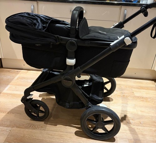 Bugaboo fox black travel - black,