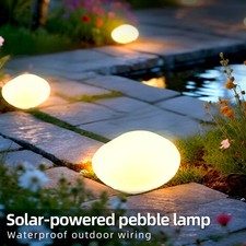 Solar Stone Light Outdoor
