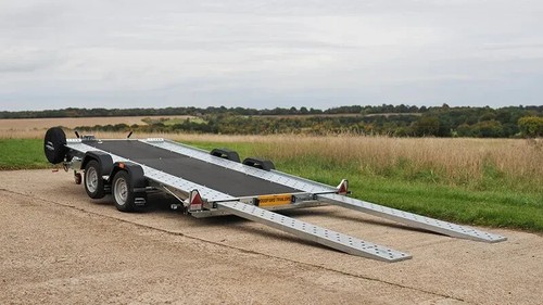 Car transporter trailer - transporter,