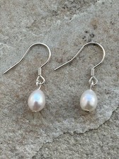 Small pearl solid 925 sterling - solid,
