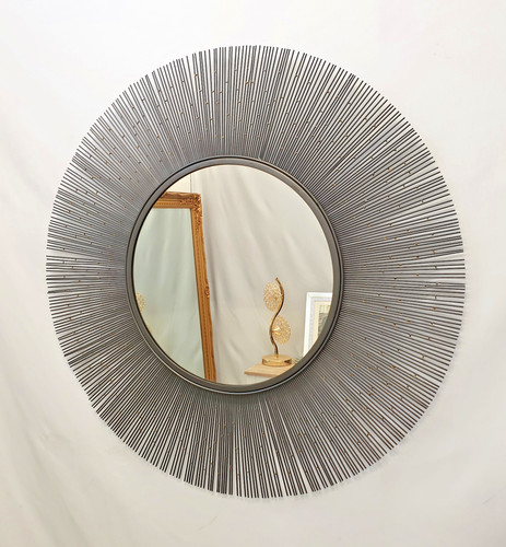 Metal wire frame - round, accent
