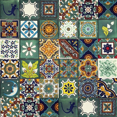 Ceramic mexican tiles - ceramic,