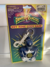 Power Rangers - Key Ring Coin Case. Factory sealed. 1992