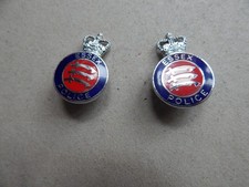 Obsolete Police Collar Badges JS