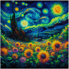 Printed Cross Stitch Kit 11 ct