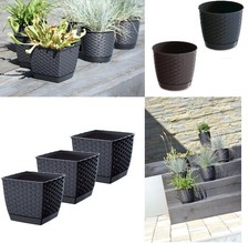 Plant Flower Pot Square &