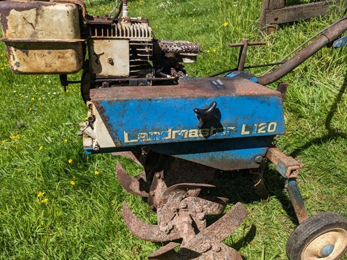 Landmaster l120 rotovator used - landmaster,