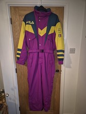 FILA Ski Suit Retro Vintage