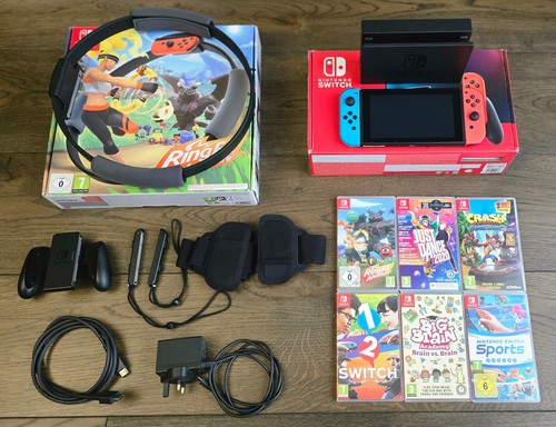 Nintendo switch console - nintendo, bundle