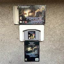 Perfect Dark Complete Boxed Nintendo 64 N64 Game. VGC. Free P&P.