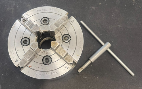 Used burnerd jaw - used, 4"