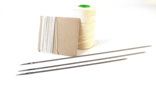 Buttoning needle twine kit - buttoning,