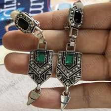 CLIP ON art deco vintage style