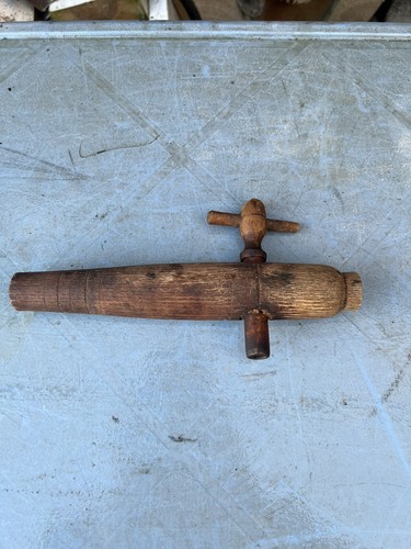 Antique french wooden cider - antique,