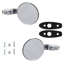 2Pcs Chrome Outside Door