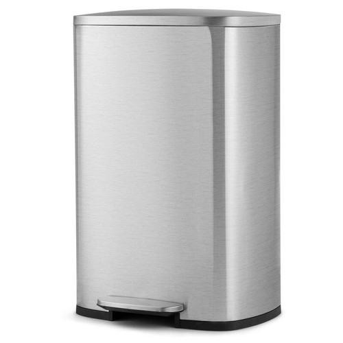 50l stainless steel trash can - 50l,
