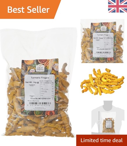 1kg pure turmeric fingers - 1kg,