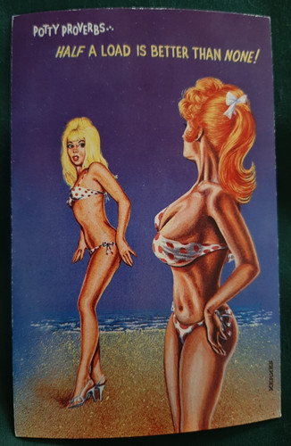 Xerxes saucy seaside postcard