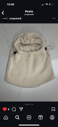 Supreme platted balaclava - supreme,