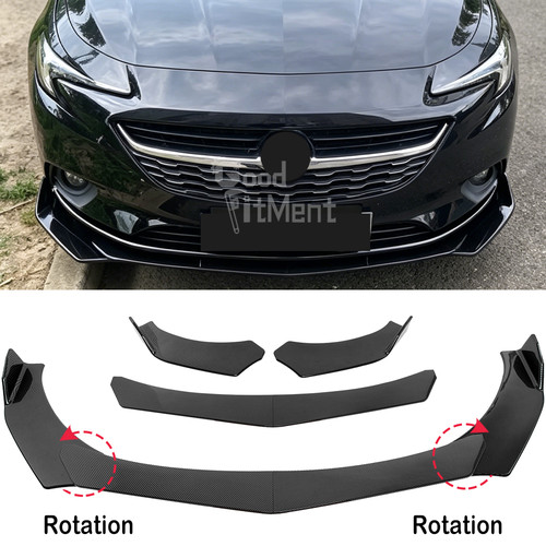 Carbon fiber look front - fiber,