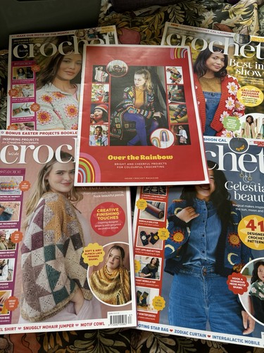 Inside crochet magazine - crochet,