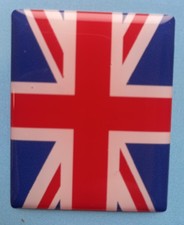 Union Jack Gel Badge Insert