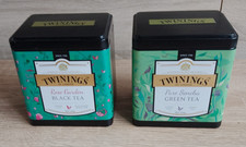 TWININGS EMPTY TEA TINS x 2