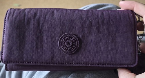 Purple kipling purse - kipling, new