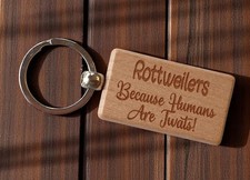 Rottweiler Keyring Gift