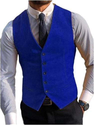 Men wedding royal blue wool - wedding,