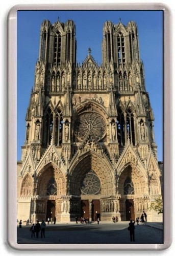 Fridge magnet reims - fridge,