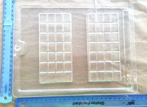 Chocolate bar mould - chocolate,