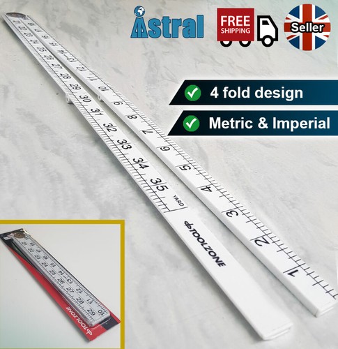 Folding ruler - 1m,