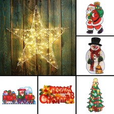 Christmas Window Silhouette